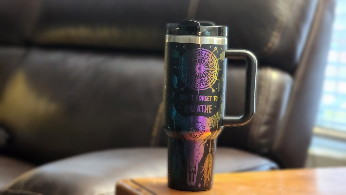 Breathe 40oz Tumbler