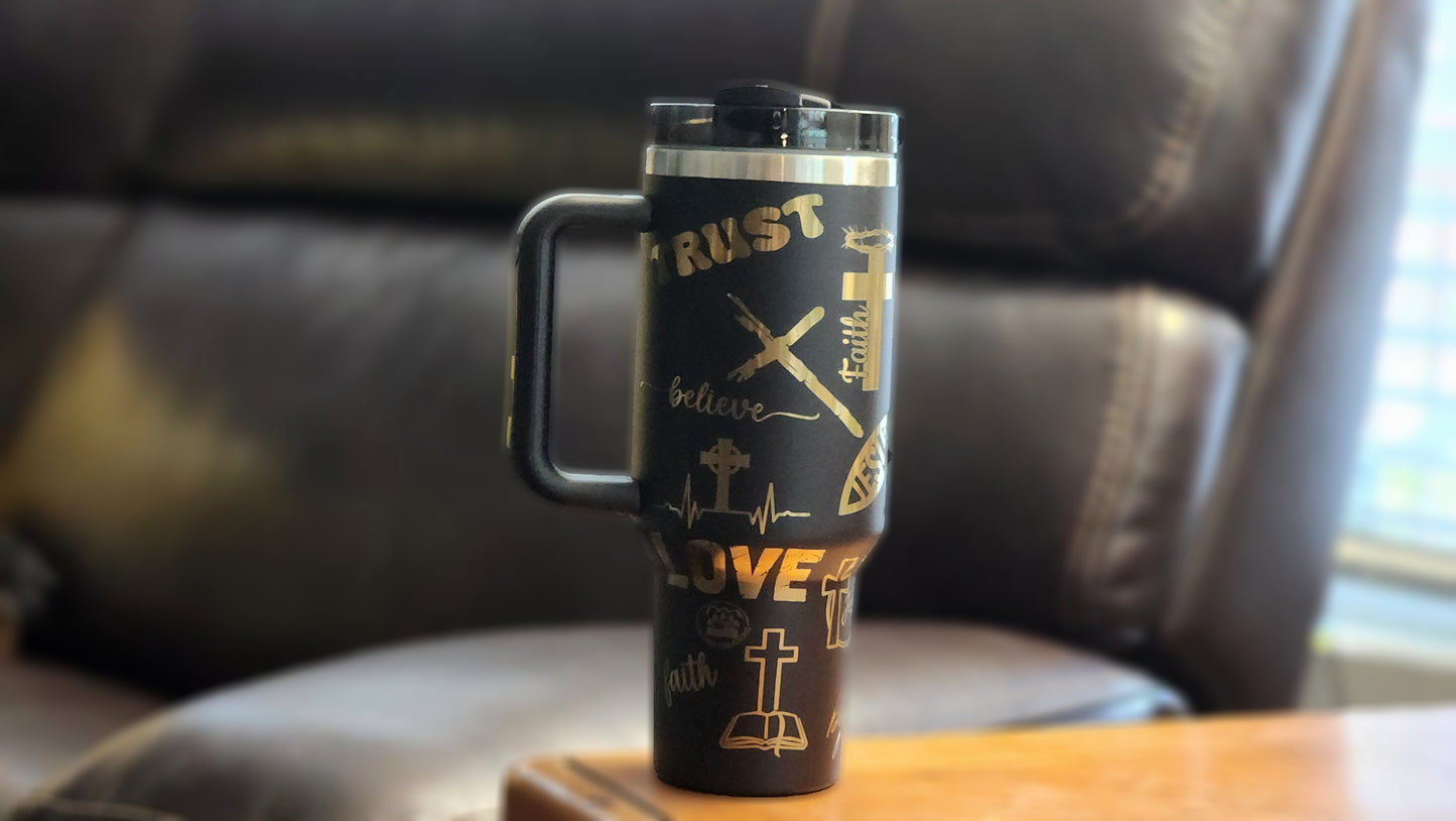 Faith 40oz Tumbler