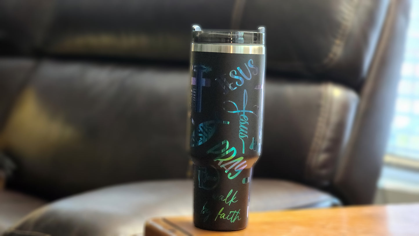 Faith 40oz Tumbler