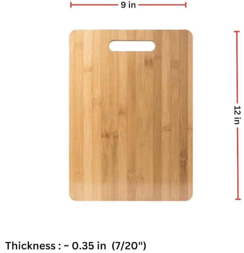 Fox Tree Creations personalized monogram cutting board with a sleek bamboo design for kitchens