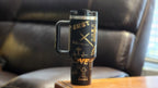 40oz faith gift tumbler with inspirational designs including trust and love for everyday use