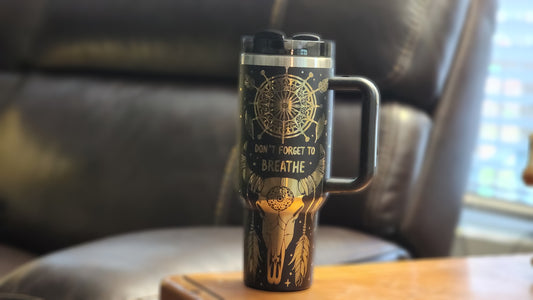 Breathe 40oz Tumbler