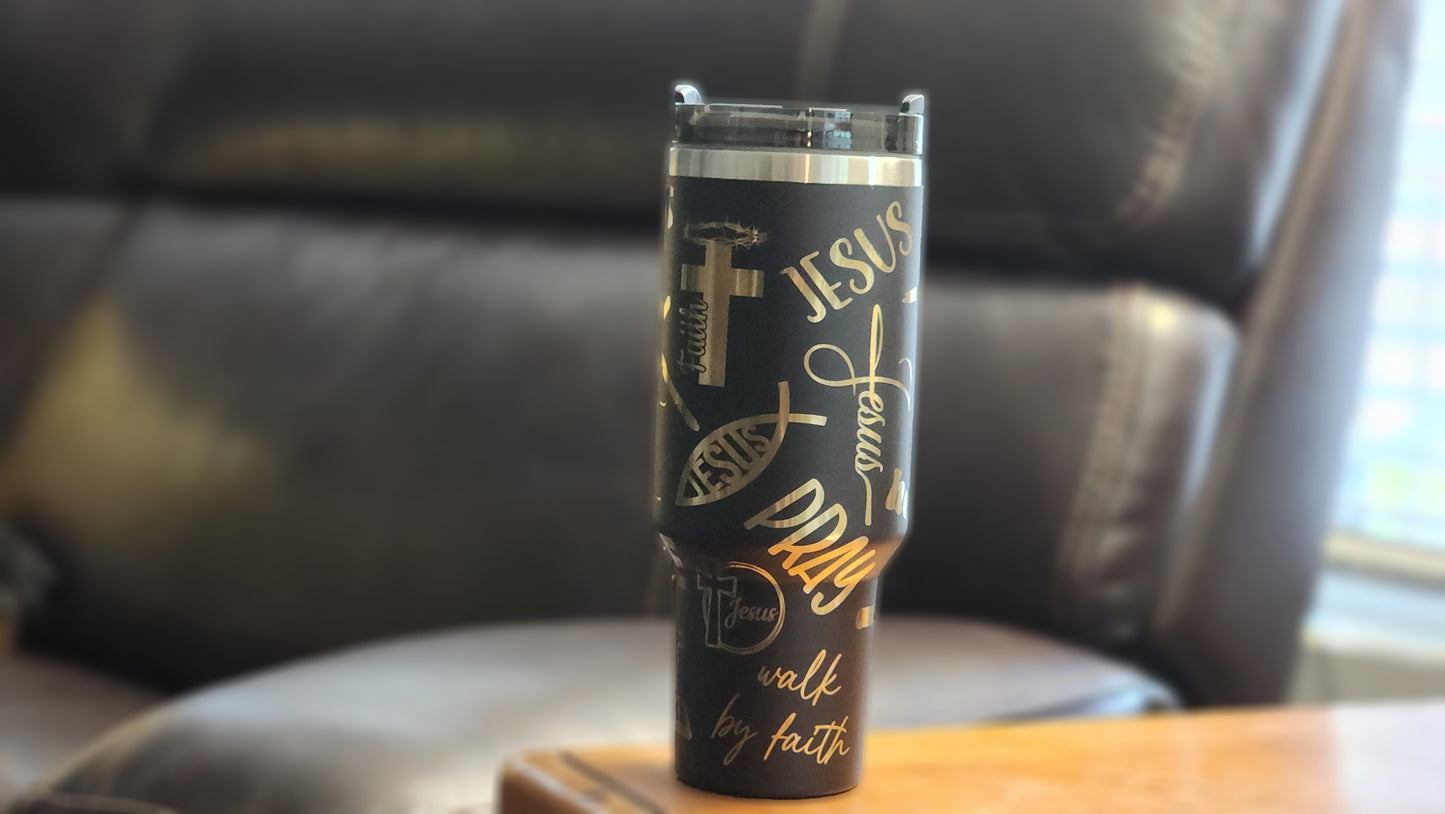 Faith 40oz Tumbler