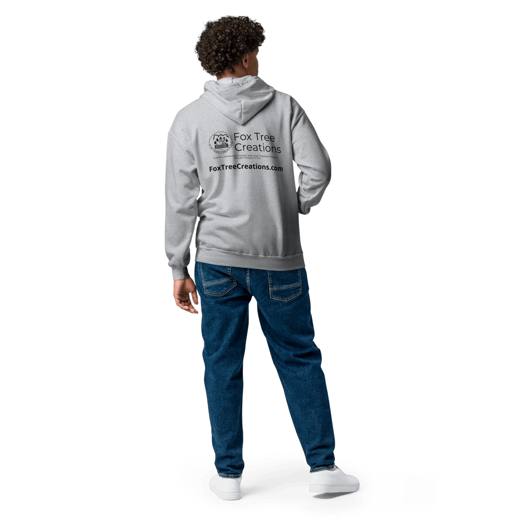 Fox Tree Creations Comfortable Unisex Hoodie with Zipper - Fox Tree Creations
