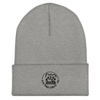 Fox Tree Creations Knit Beanie for Everyone in Gray with Unique Logo Design