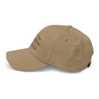 Fox Tree Creations Engraved Logo Hat in Tan with a Comfortable Fit and Adjustable Strap
