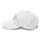 White Fox Tree Creations engraved logo hat with a stylish curved brim for a casual look