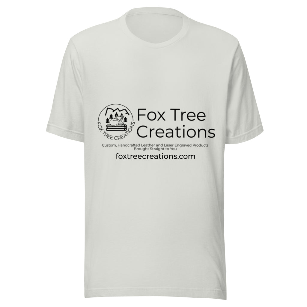 White Fox Tree Creations T-shirt featuring unique gift t-shirt for men and women design