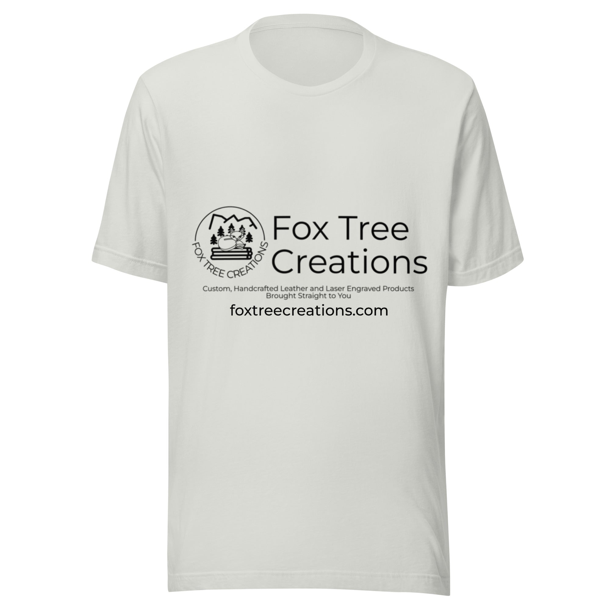 White Fox Tree Creations T-shirt featuring unique gift t-shirt for men and women design