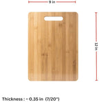 Fox Tree Creations personalized monogram cutting board with a sleek bamboo design for kitchens