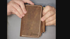 Fox Tree Creations Leather Field Notes Cover With Pen