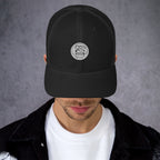 Fox Tree Creations Unique Gift Trucker Cap in Black with Stylish Logo Design